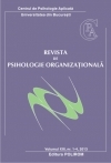 Revista de psihologie organizationala, volumul XIII, nr. 1-4/2013