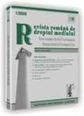 Revista romana de dreptul mediului nr. 1/2008