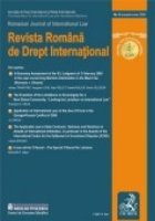 Revista Romana de Drept International, Nr. 8/2009