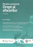 Revista Romana de DREPT AL AFACERILOR (nr.9 - noiembrie / 2009)