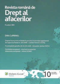 Revista Romana de DREPT AL AFACERILOR (nr.10 - decembrie / 2009)