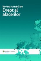 Revista Romana de Drept al Afacerilor (numar de aparitii incluse in abonament 8)