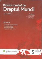 Revista romana de DREPTUL MUNCII (nr.5 iulie-august / 2009)