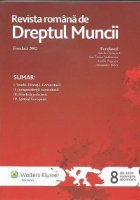 Revista romana de DREPTUL MUNCII (nr.8 noiembrie-decembrie / 2009)