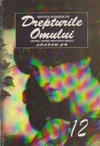 Revista romana de drepturile omului, Nr. 12/1996 (Ianuarie-Februarie-Martie)