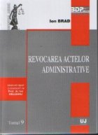 Revocarea actelor administrative