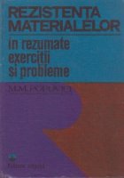 Rezistenta materialelor rezumate exercitii probleme