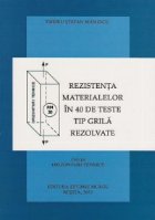 Rezistenta materialelor in 40 de teste tip grila rezolvate