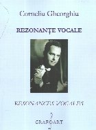 Rezonante vocale. Resonances vocales