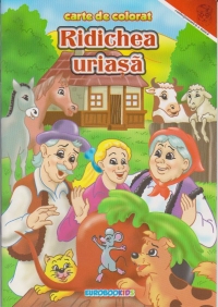 Ridichea uriasa (carte de colorat A4)