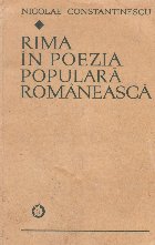 Rima in poezia populara romaneasca