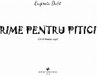 Rime pentru pitici poezii pentru