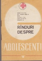 Rinduri despre Adolescenti