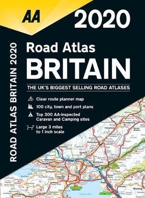 AA Road Atlas Britain 2020