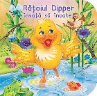 Răţoiul Dipper învaţă să înoate