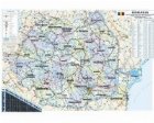 ROMANIA - Harta Administrativa (1:570.000)