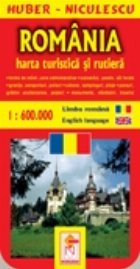 Romania Harta turistica rutiera