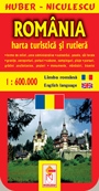 Romania. Harta turistica si rutiera