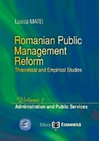 Romanian Public Management Reform Theoretical