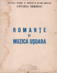 Romante si muzica usoara (Partituri)