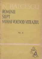 Rominii supt Mihai Voievod Viteazul