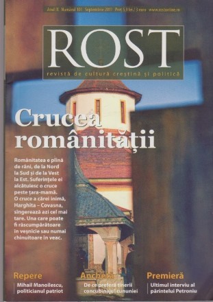 Rost, Nr. 101/2011 Revista de Cultura Crestina si Politica