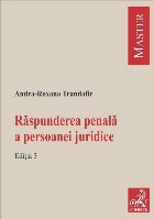 Răspunderea penală persoanei juridice