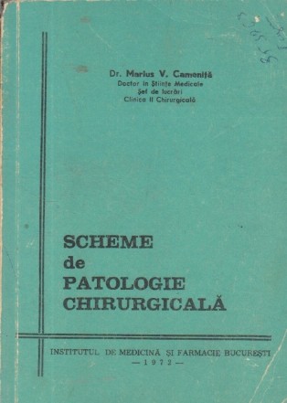 Scheme de patologie chirurgicala