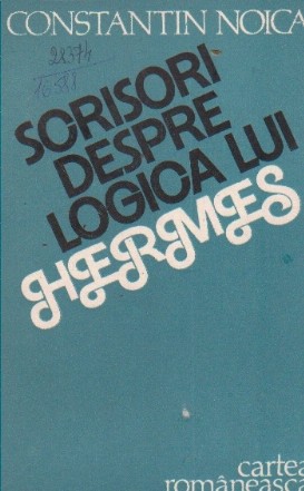 Scrisori despre logica lui Hermes (Noica)