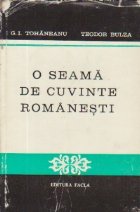 seama cuvinte romanesti