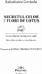 Secretul celor flori lotus poveşti