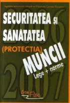 SECURITATEA SANATATEA MUNCII