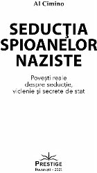 Seducţia spioanelor naziste poveşti reale