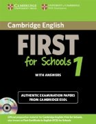 Cambridge English First for Schools 1 Self-study Pack (Students Book with answers and Audio CDs)