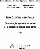 Semiologia aparatului renal sistemului hepatopoetic