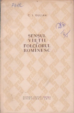 Sensul Vietii in Folclorul Rominesc