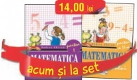 Set caiete Matematica pentru clasa I (semestrele I si II) (Rodica Chiran)