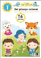 Set planse colorat. Clasa 1