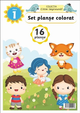 Set planse colorat. Clasa 1