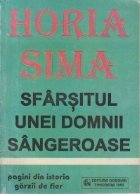 Sfarsitul unei domnii sangeroase