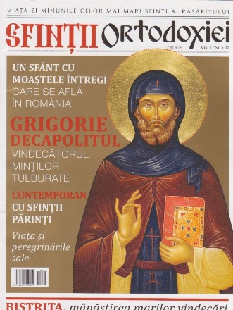 Sfintii Ortodoxiei, Anul II / Nr. 5 (8) - Grigorie Decapolitul