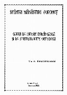 Sfânta Mănăstire Voroneţ vatră istorie