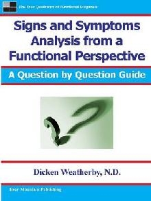 Signs and Symptoms Analysis from a Functional Perspective- 2