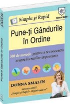 Simplu rapid: Pune gandurile ordine