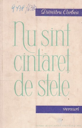 Nu sint cintaret de stele - Versuri 1936-1960