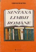 Sintaxa limbii romane Manual preparator