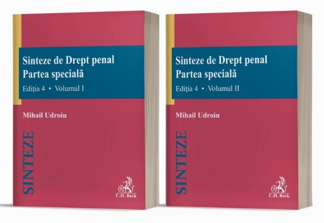 Sinteze de drept penal : partea specială