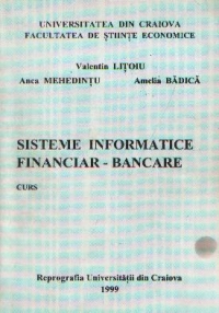 Sisteme informatice financiar-bancare - Curs