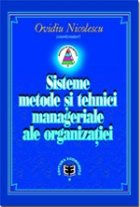 Sisteme, metode si tehnici manageriale ale organizatiei