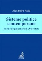 Sisteme politice contemporane. Forme de guvernare in 29 de state